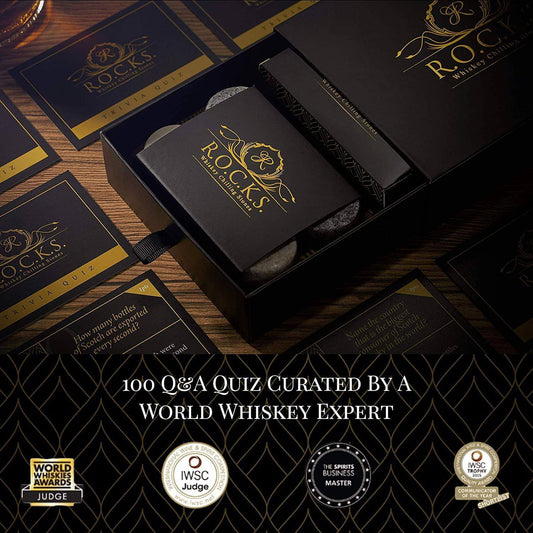 Original Rocks | Whiskey Chilling Stones – Set of 6 made of real granite
