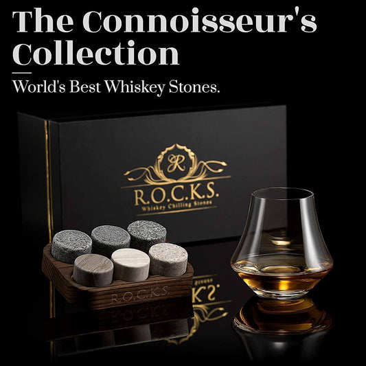 The Connoisseur’s Set – Nosing Glas & Whisky-Steine | Aroma Edition-1
