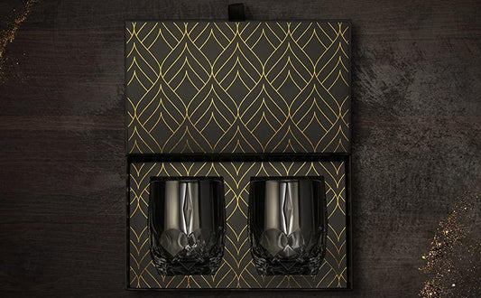 The Connoisseur’s Set – Iconic Glas & Whisky-Steine | Bohemian Crystal Edition
