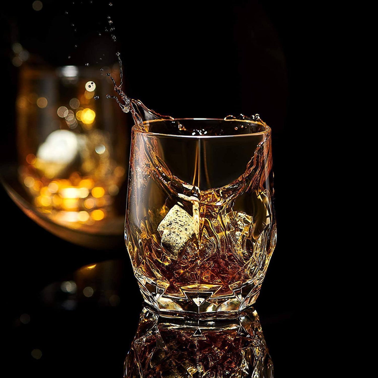 The Connoisseur’s Set – Iconic Glas & Whisky-Steine | Bohemian Crystal Edition-3