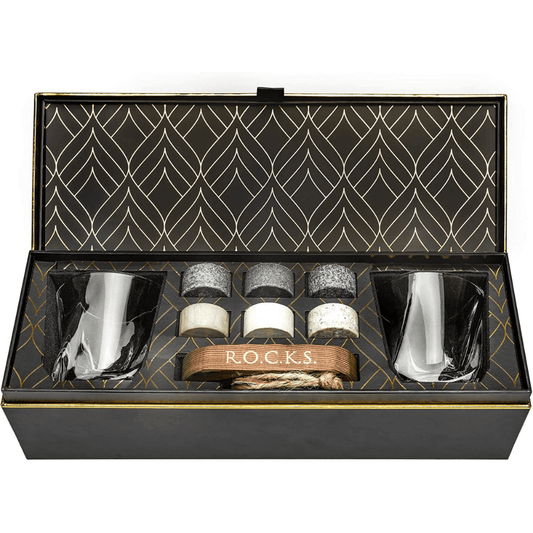 The Connoisseur’s Set – Twist Glas & Whisky-Steine | Privilege Collection-0