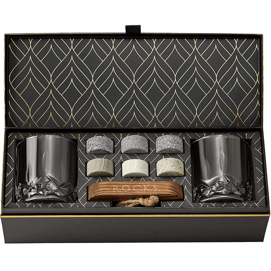 The Connoisseur’s Set – Signature Glas & Whisky-Steine | Privilege Collection-0