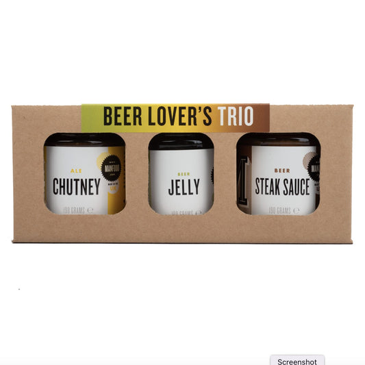 Beer Lover’s Trio | Manfood – 3er-Set mit Bier-inspirierten Spezialitäten-0