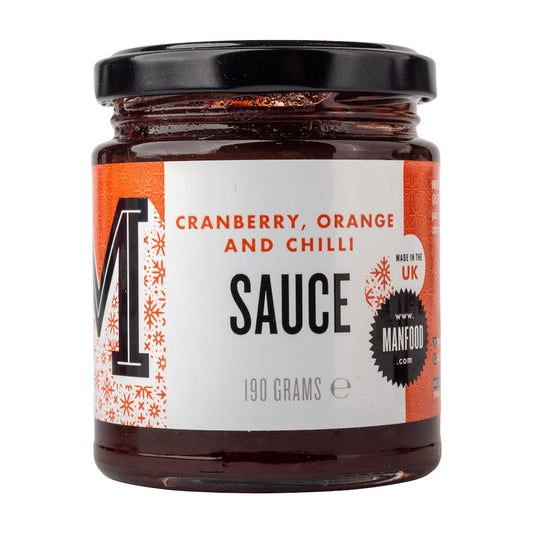 Chilli Cranberry and Orange Sauce | Manfood – 300 g, wiederverschließbar-0